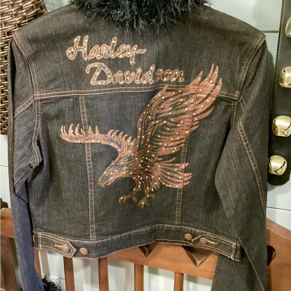 Harley Davidson Jean Jacket